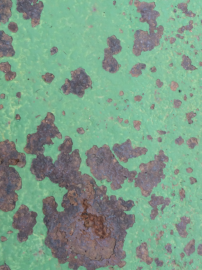 Green Metal Erosion II