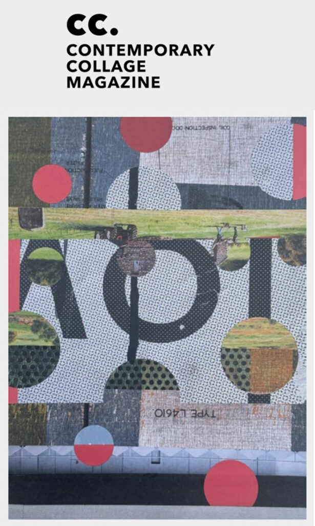 Karen Lehrer Featured in. 2nd Issue of Contemporary Collage Magazine